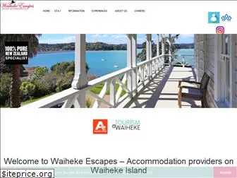 waihekeescapes.co.nz