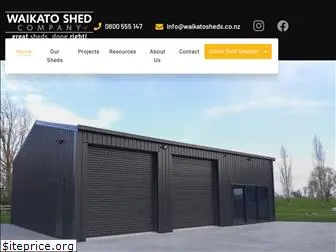 waikatosheds.co.nz