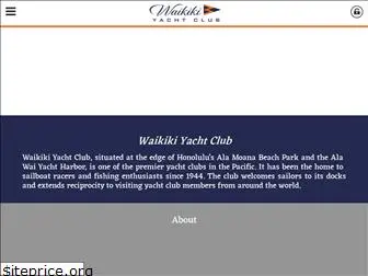 waikikiyachtclub.com