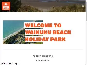 waikukubeachholidaypark.com