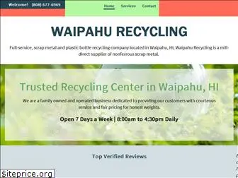 waipahurecycling.com