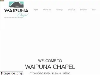 www.waipunachapel.com