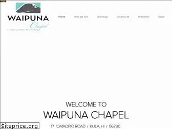 waipunachapel.com