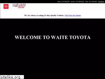 waitetoyota.com