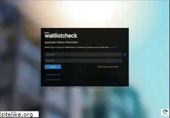 waitlistcheck.com