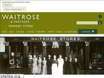 waitrosememorystore.org.uk