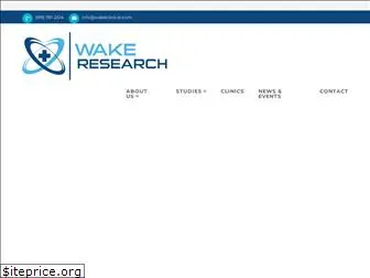 wakeclinical.com