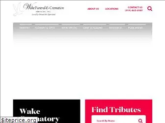 wakefuneral.com