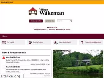 wakemanohio.com