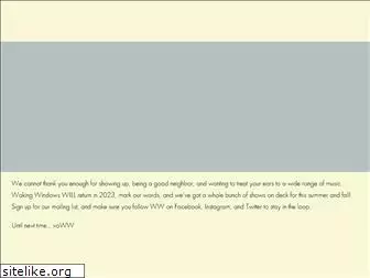 wakingwindows.com
