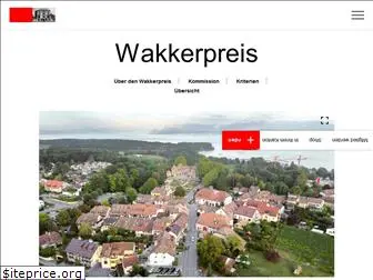 wakkerpreis.ch