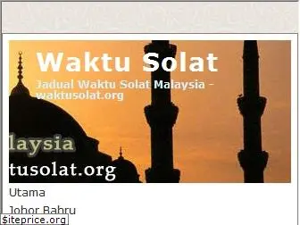 waktusolat.org