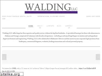 waldingllc.com