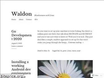 waldon.blog