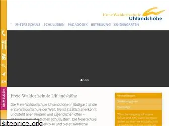 waldorfschule-uhlandshoehe.de