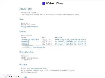 waleedkhan.name