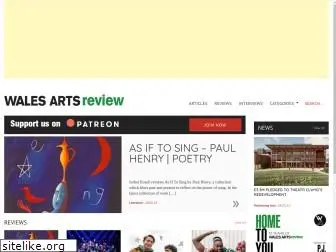 walesartsreview.org