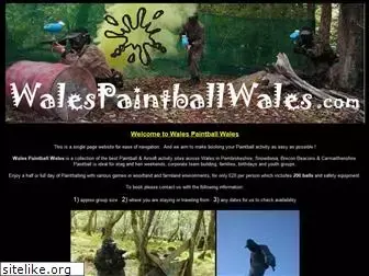 walespaintballwales.co.uk