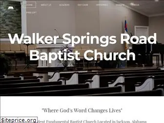 walkerspringsbaptist.com