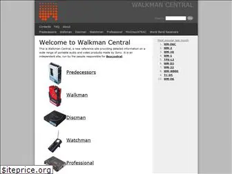 walkmancentral.com