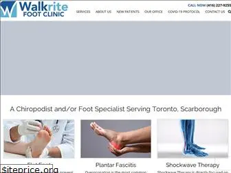 walkritefootclinic.ca