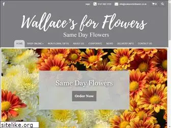 wallacesforflowers.co.uk