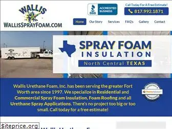 wallissprayfoam.com