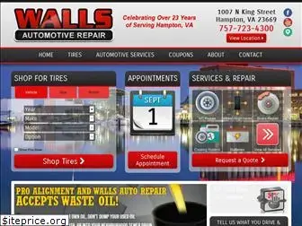 wallsautorepair.com