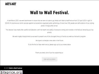 walltowallfestival.com