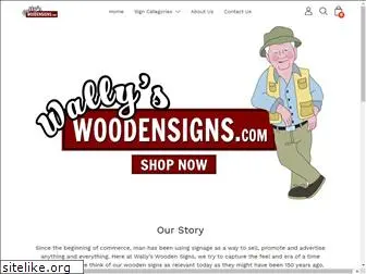 wallyswoodensigns.com