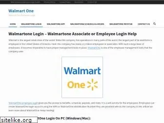 walmartoneemployeelogin.com