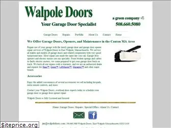 walpoledoors.com