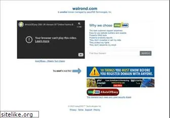 walrond.com