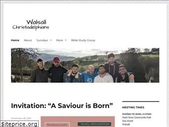 walsallchristadelphians.org.uk