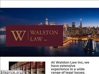 walstonlaw.com