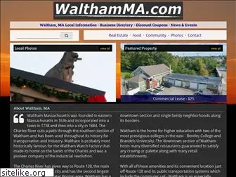 walthamma.com