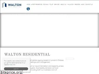 waltonresidential.co.uk