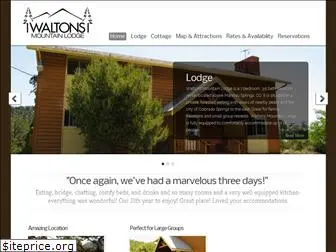 waltonsmountainlodge.com