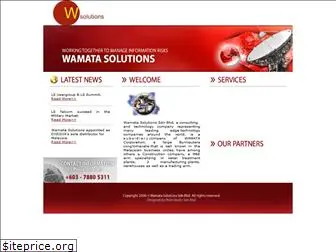 wamatasolutions.com