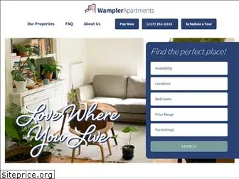 wamplerapartments.com