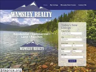 wamsleyrealtymt.com