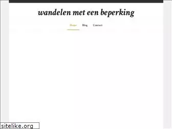 wandelenmeteenbeperking.nl