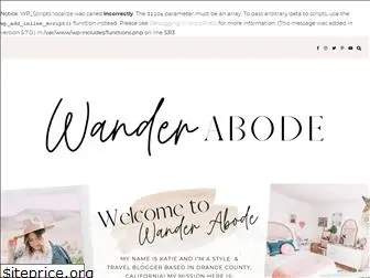 wanderabode.com