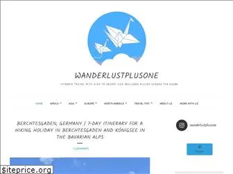 wanderlustplusone.com