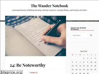wandernotebook.com