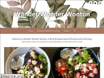 wanderwonderwonton.com