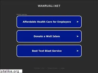 wanrusli.net