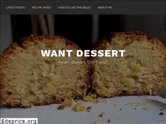 wantdessert.com