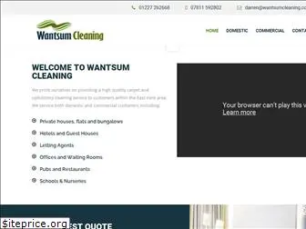 wantsumcleaning.co.uk