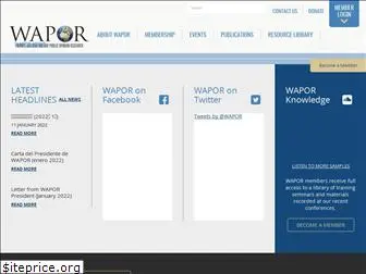 wapor.org